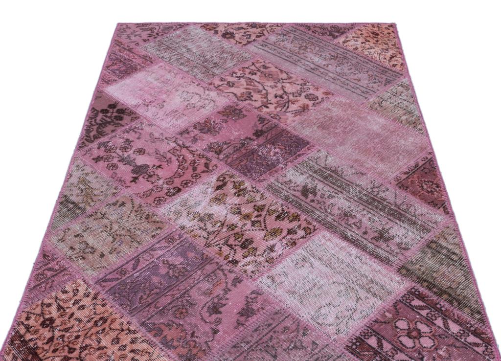 Apex Patchwork Halı Pembe 26651 120 x 180 cm