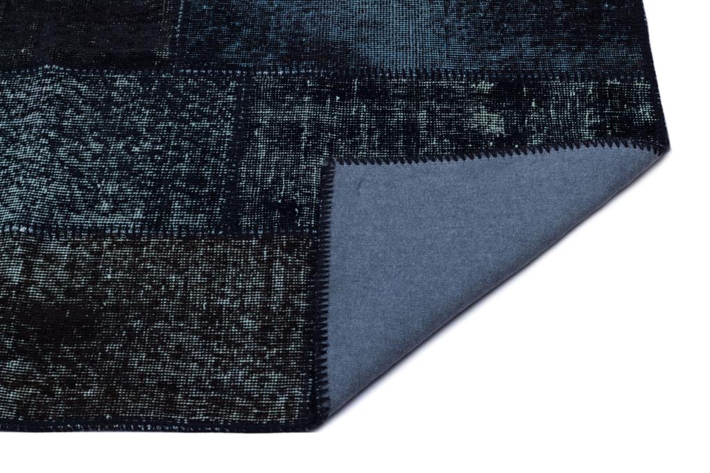 Apex Patchwork Halı Siyah 26040 80 x 150 cm