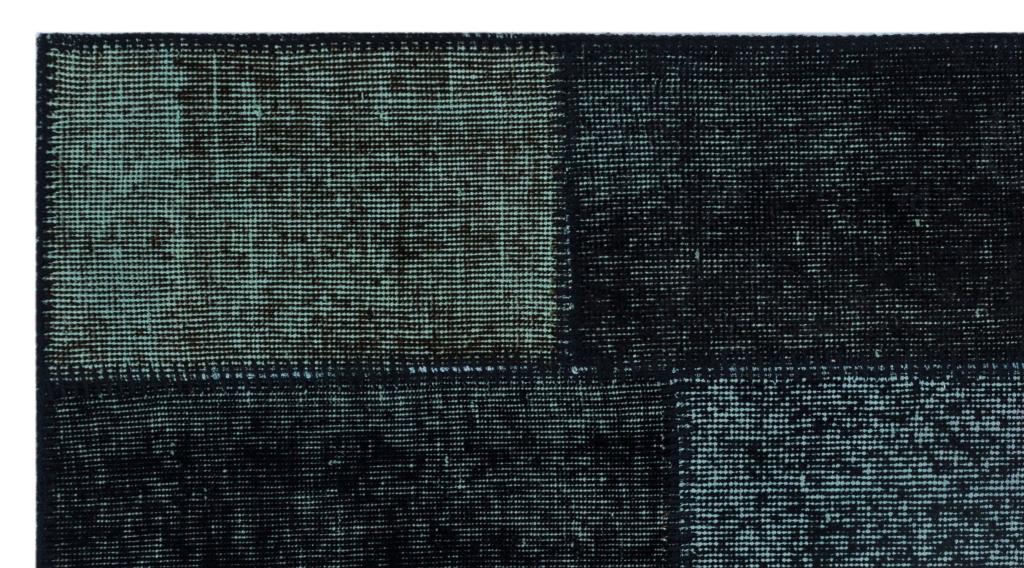 Apex Patchwork Halı Siyah 26040 80 x 150 cm