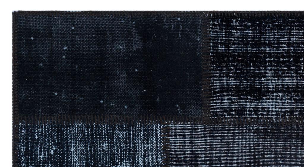 Apex Patchwork Halı Siyah 26131 80 x 150 cm