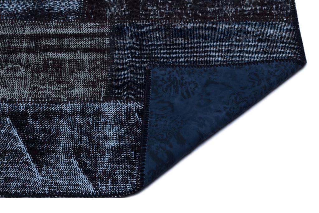 Apex Patchwork Halı Siyah 26271 120 x 180 cm
