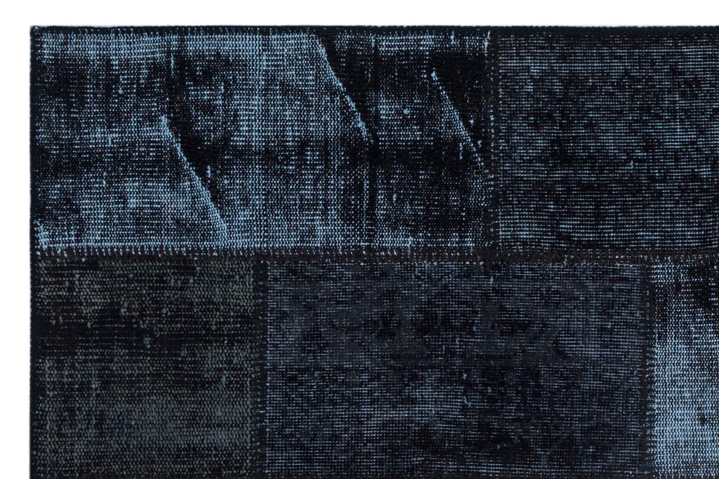 Apex Patchwork Halı Siyah 26271 120 x 180 cm