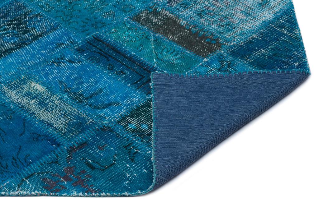 Apex Patchwork Halı Turkuaz 21328 82 x 150 cm