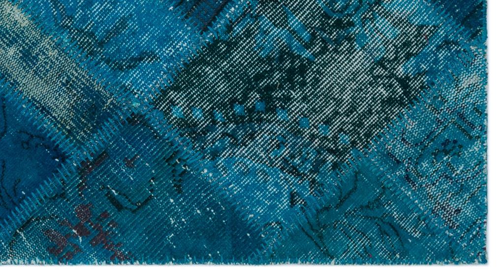 Apex Patchwork Halı Turkuaz 21328 82 x 150 cm