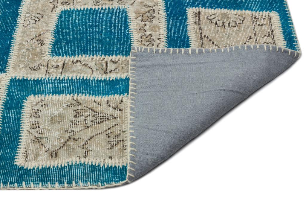 Apex Patchwork Halı Turkuaz 21363 160 x 241 cm