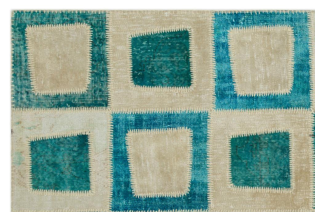 Apex Patchwork Halı Turkuaz 21819 160 x 242 cm