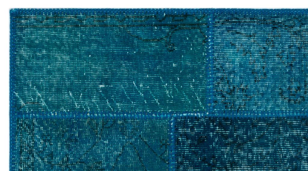 Apex Patchwork Halı Turkuaz 24740 80 x 150 cm