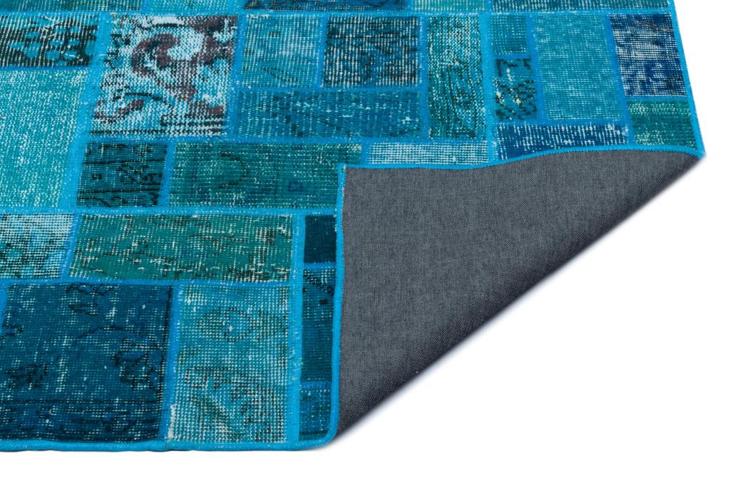 Apex Patchwork Halı Turkuaz 24859 160 x 230 cm