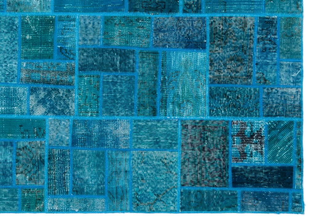 Apex Patchwork Halı Turkuaz 24871 160 x 230 cm
