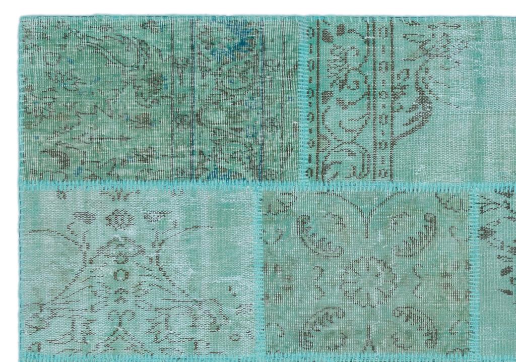 Apex Patchwork Halı Turkuaz 24989 160 x 230 cm