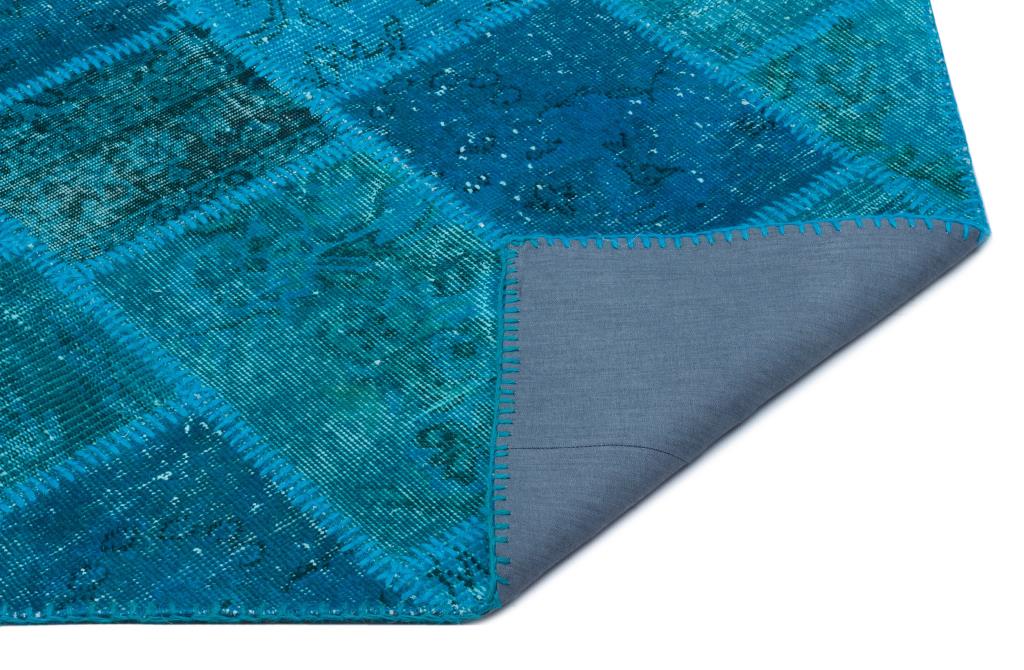 Apex Patchwork Halı Turkuaz 25057 80 x 150 cm