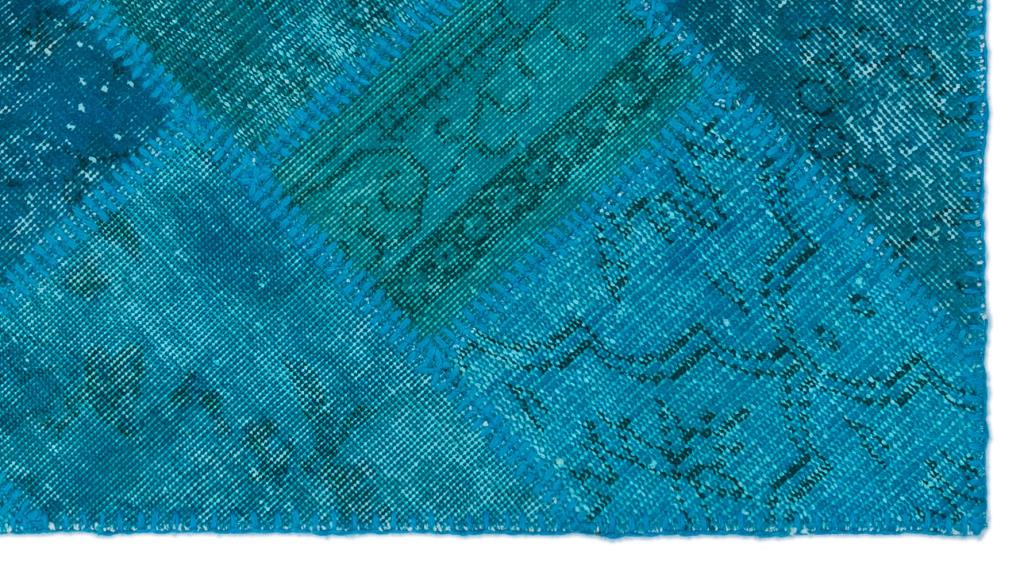 Apex Patchwork Halı Turkuaz 25064 80 x 150 cm