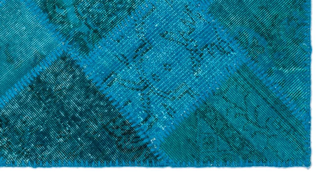Apex Patchwork Halı Turkuaz 25065 80 x 150 cm
