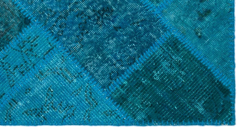 Apex Patchwork Halı Turkuaz 25071 80 x 150 cm