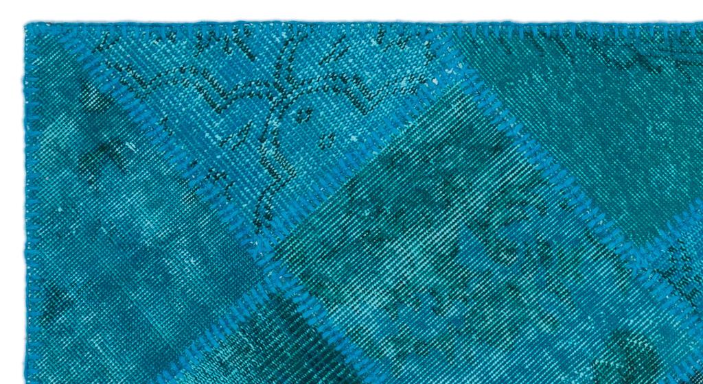 Apex Patchwork Halı Turkuaz 25071 80 x 150 cm