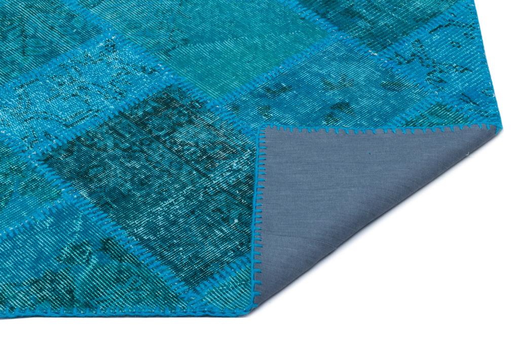Apex Patchwork Halı Turkuaz 25075 80 x 150 cm