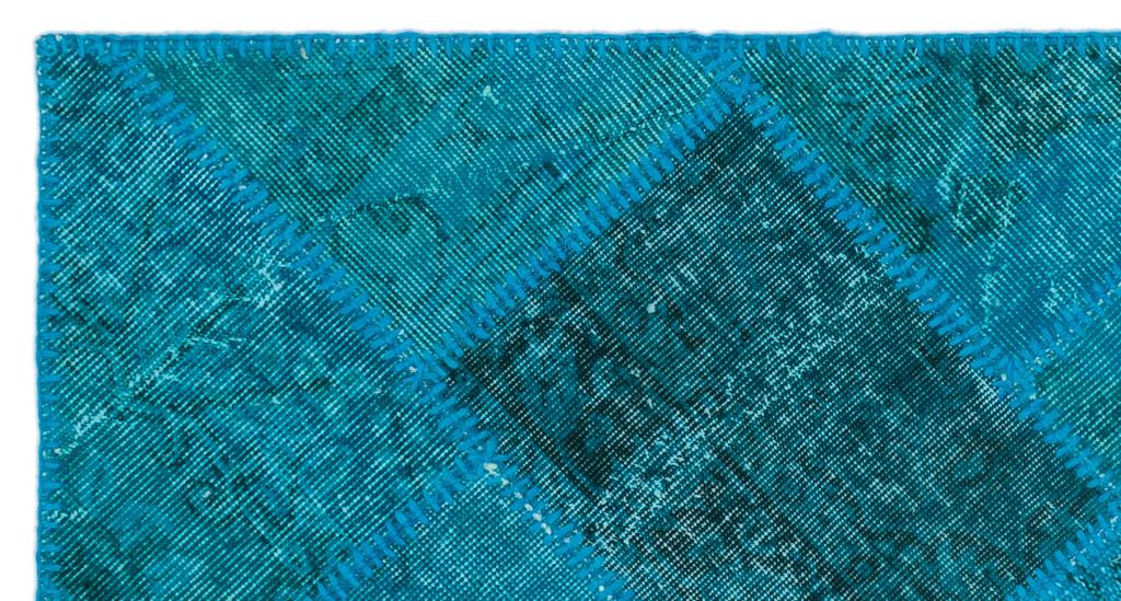 Apex Patchwork Halı Turkuaz 25075 80 x 150 cm