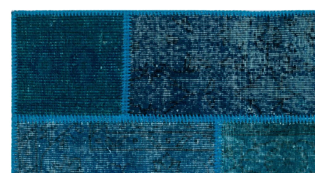 Apex Patchwork Halı Turkuaz 25967 80 x 150 cm