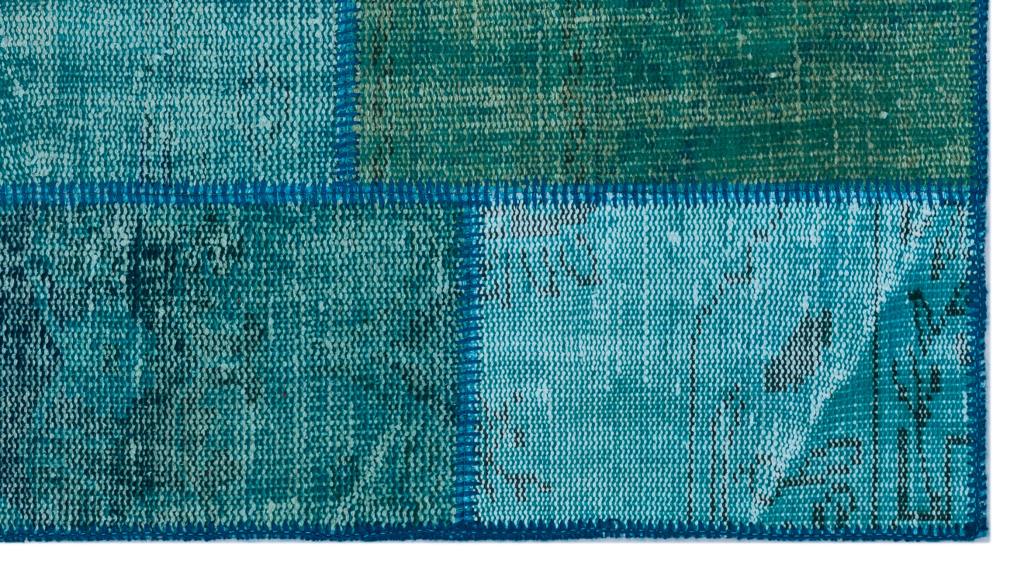 Apex Patchwork Halı Turkuaz 25968 80 x 150 cm