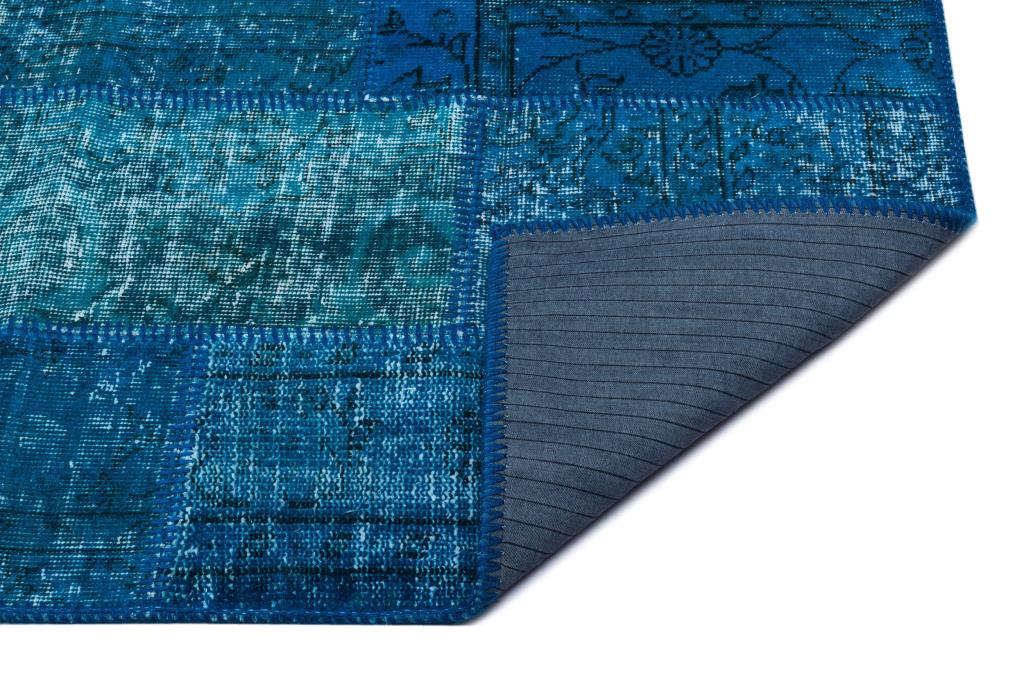 Apex Patchwork Halı Turkuaz 26060 80 x 150 cm