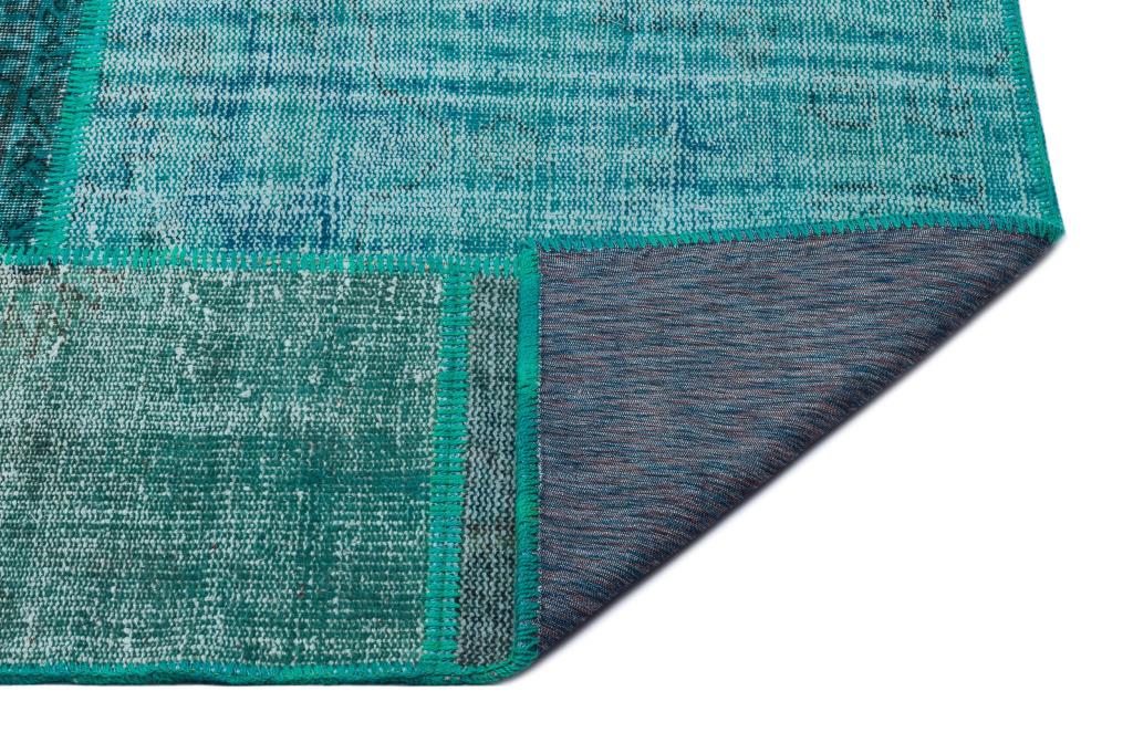 Apex Patchwork Halı Turkuaz 26297 160 x 230 cm