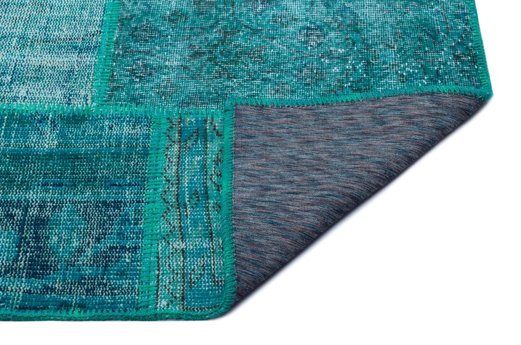 Apex Patchwork Halı Turkuaz 26435 156 x 230 cm