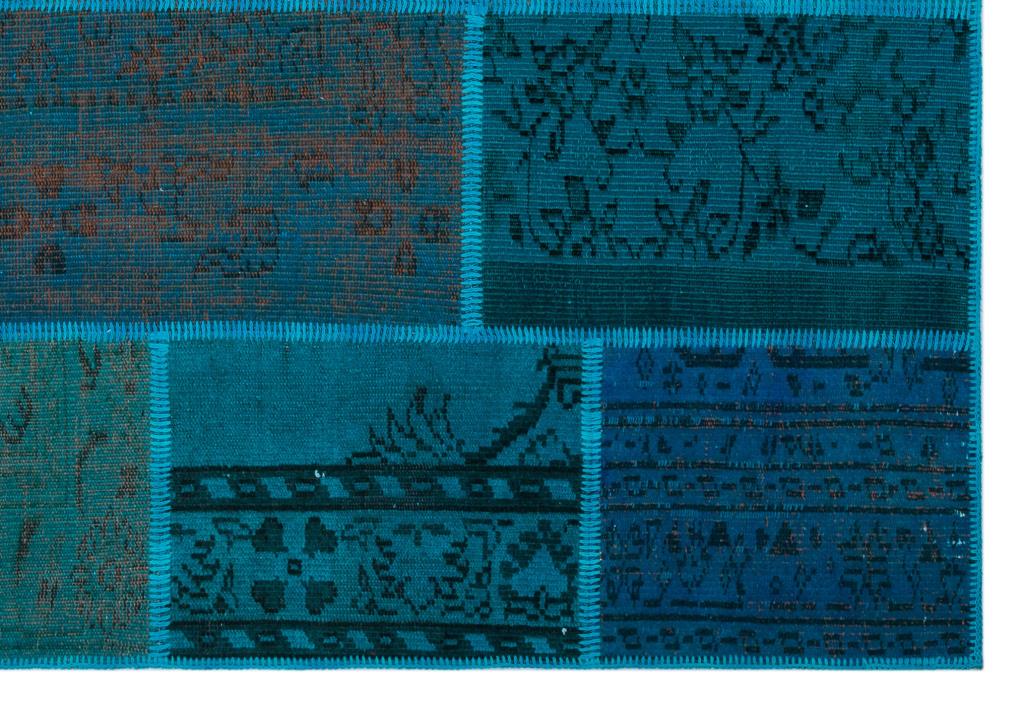 Apex Patchwork Halı Turkuaz 26464 158 x 230 cm