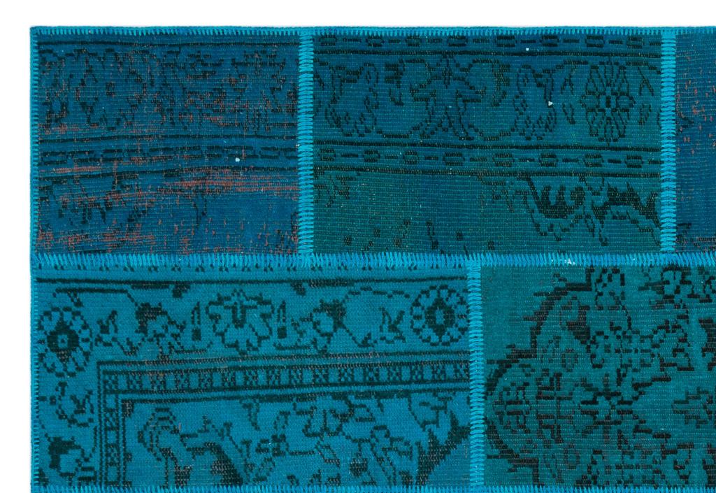 Apex Patchwork Halı Turkuaz 26464 158 x 230 cm
