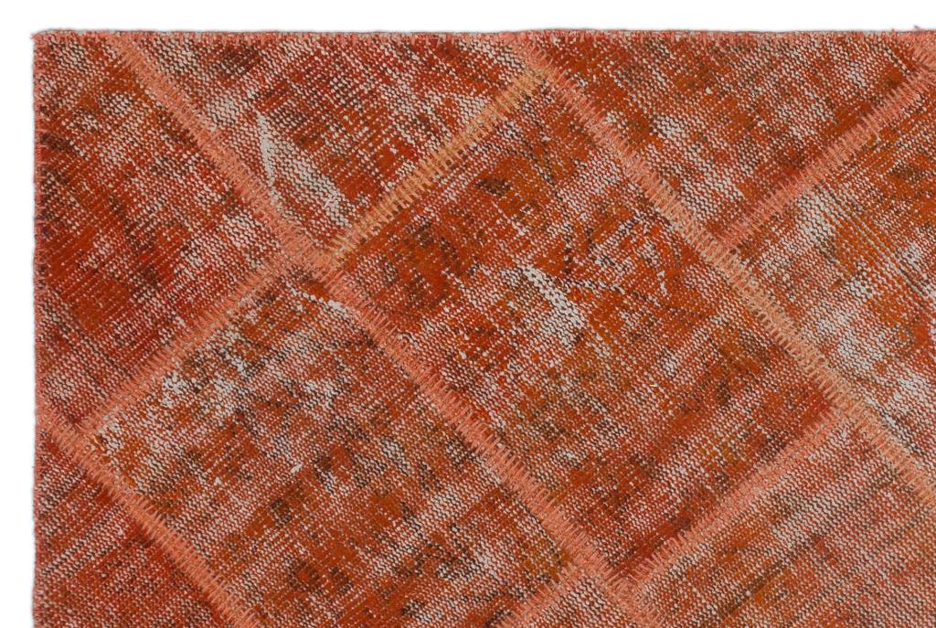 Apex Patchwork Halı Turuncu 22177 120 x 180 cm