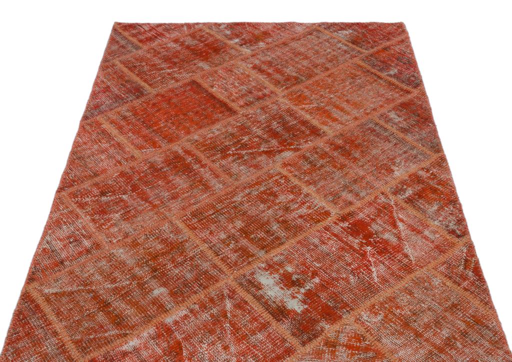 Apex Patchwork Halı Turuncu 22350 120 x 180 cm