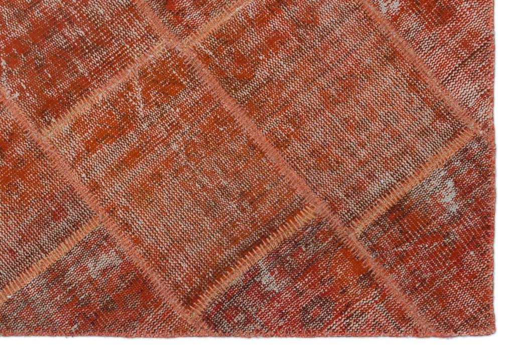 Apex Patchwork Halı Turuncu 22350 120 x 180 cm