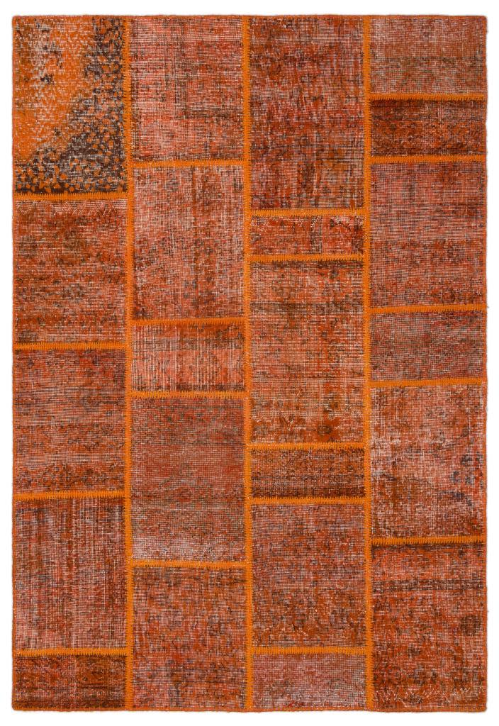 Apex Patchwork Halı Turuncu 25028 160 x 230 cm