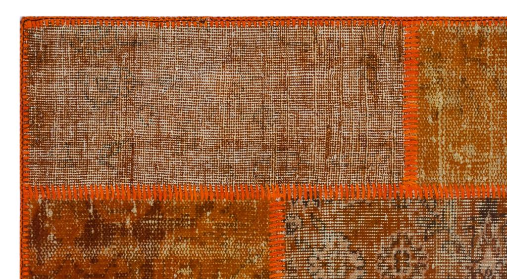 Apex Patchwork Halı Turuncu 26032 80 x 150 cm