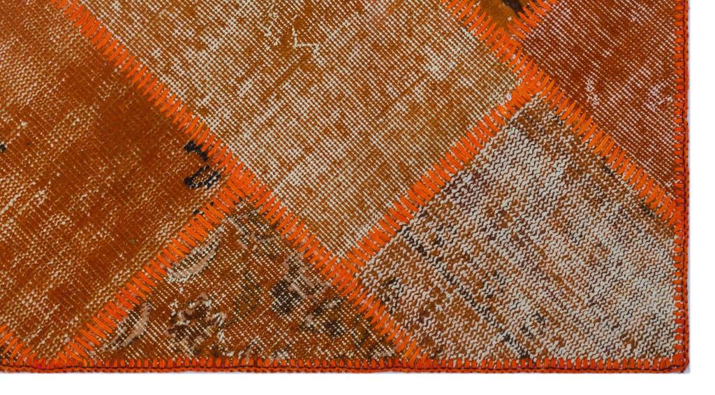 Apex Patchwork Halı Turuncu 26051 80 x 150 cm