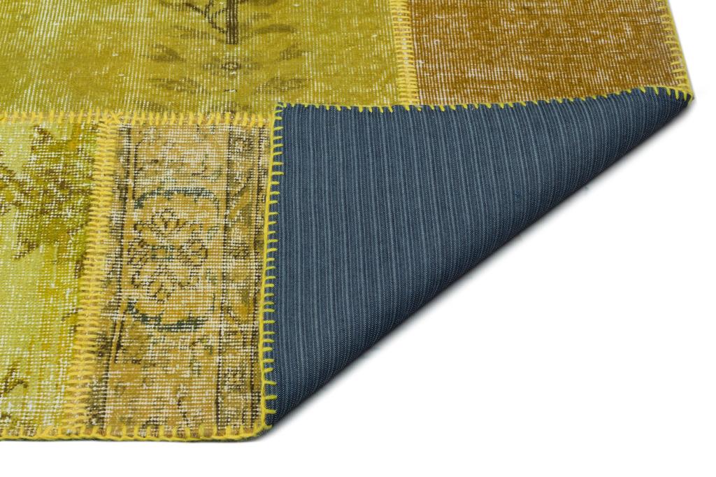 Apex Patchwork Halı Yeşil 20516 274 x 366 cm