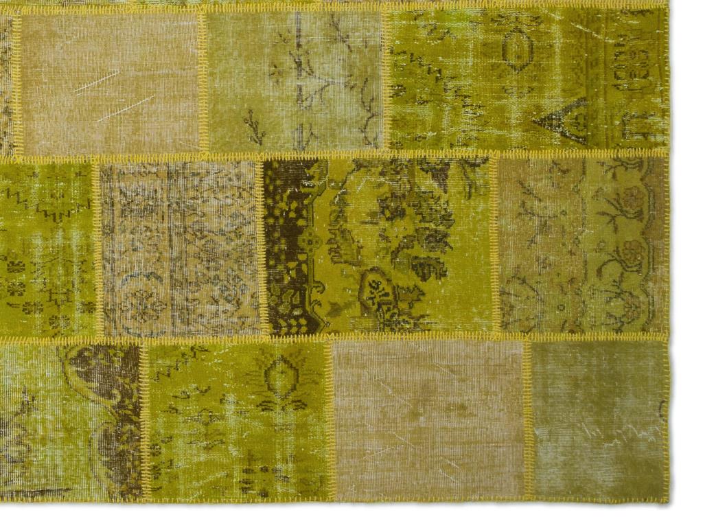 Apex Patchwork Halı Yeşil 20516 274 x 366 cm