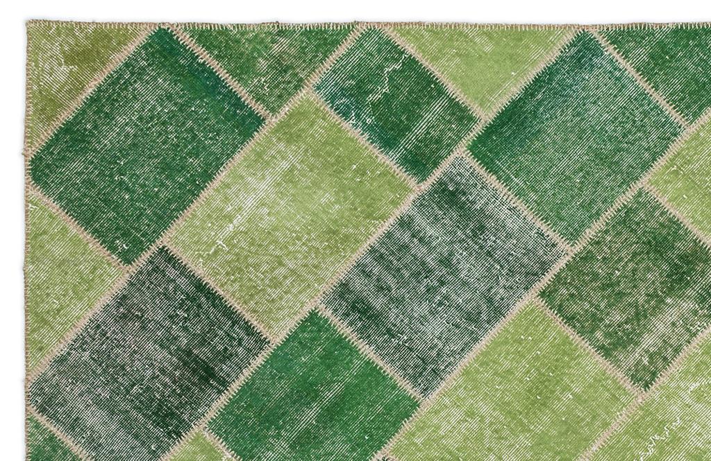 Apex Patchwork Halı Yeşil 2059 160 x 230 cm