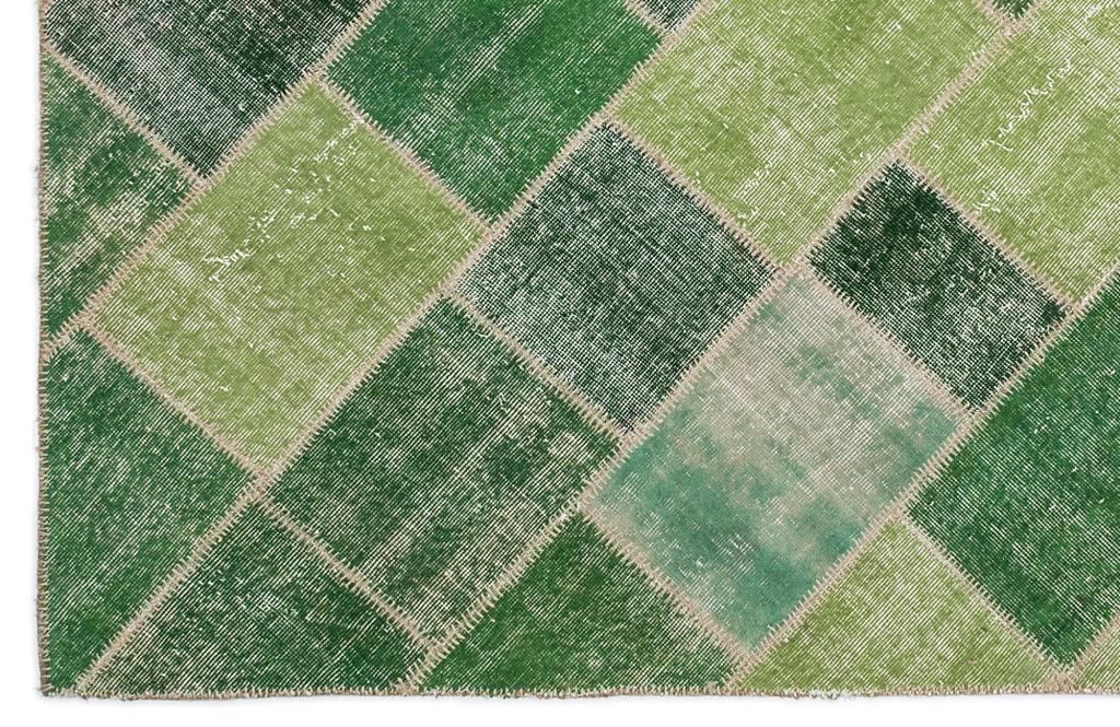 Apex Patchwork Halı Yeşil 2059 160 x 230 cm