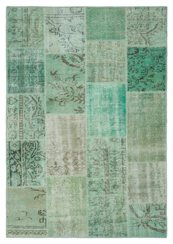 Apex Patchwork Halı Yeşil 20771 160 x 230 cm