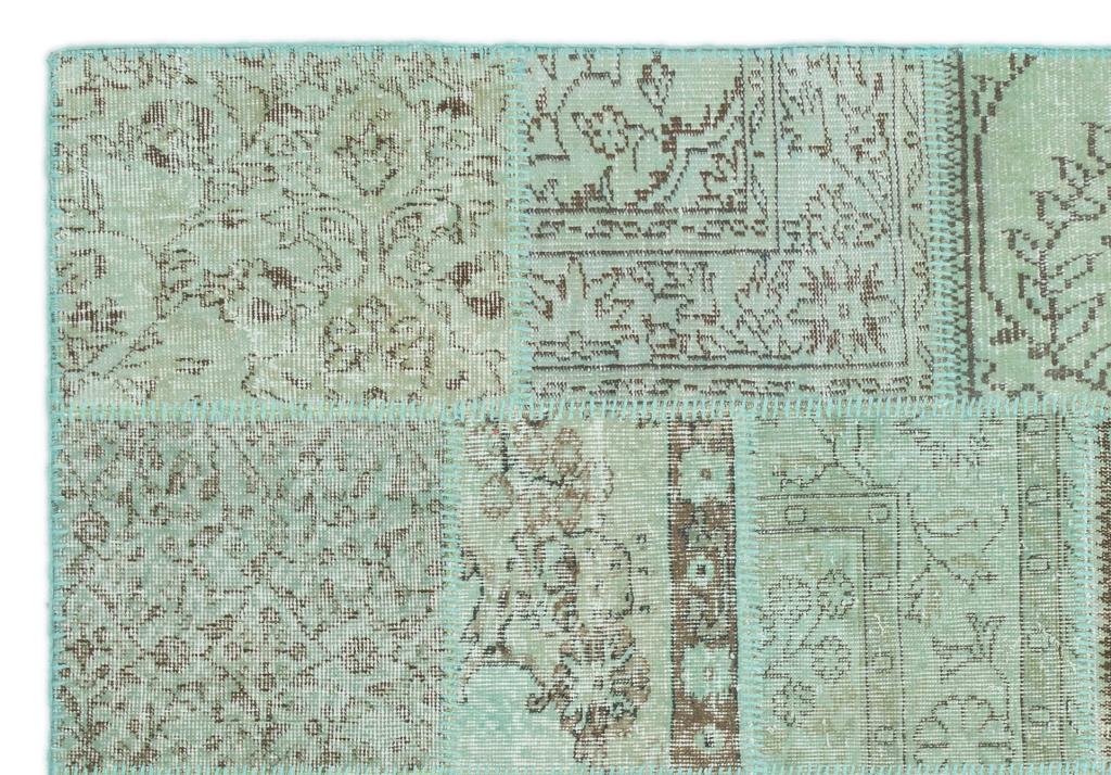 Apex Patchwork Halı Yeşil 20875 160 x 231 cm
