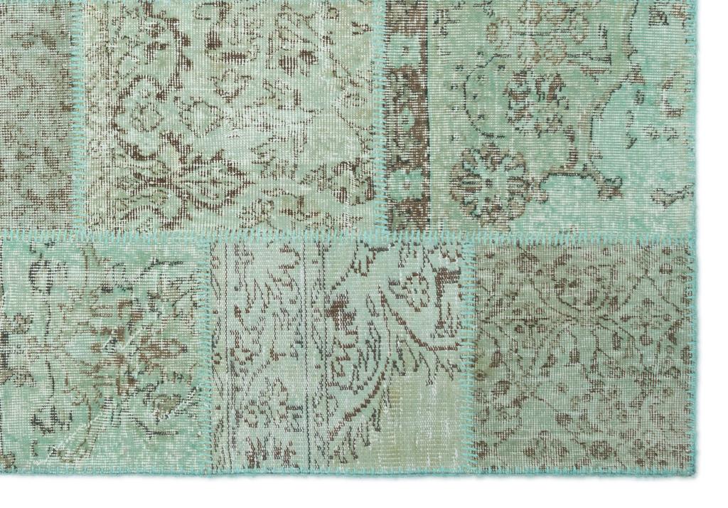 Apex Patchwork Halı Yeşil 20875 160 x 231 cm