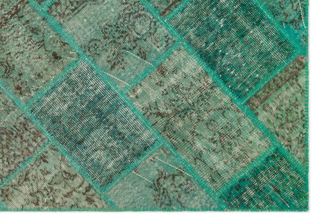 Apex Patchwork Halı Yeşil 21468 162 x 231 cm