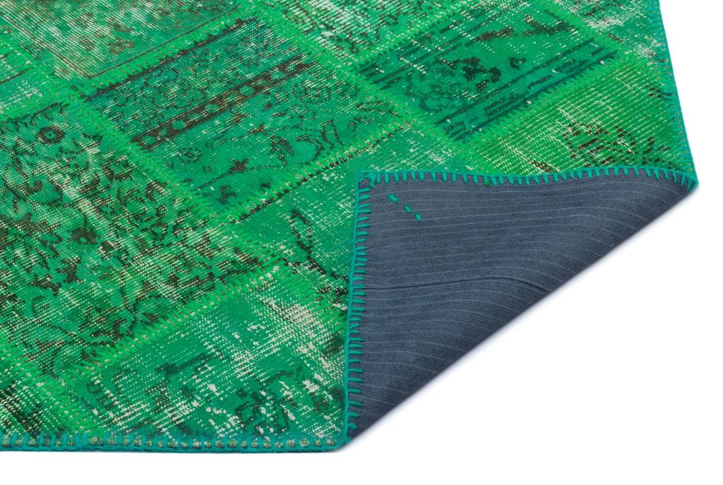 Apex Patchwork Halı Yeşil 22147 120 x 180 cm