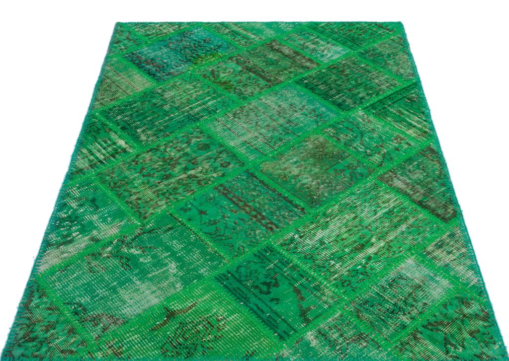 Apex Patchwork Halı Yeşil 22147 120 x 180 cm