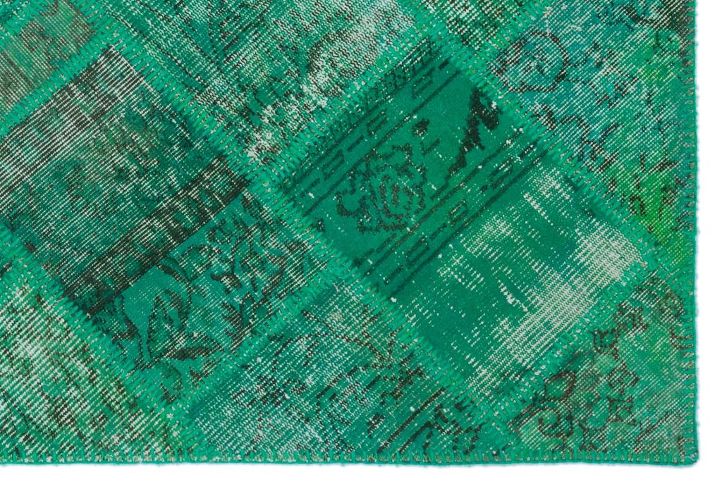 Apex Patchwork Halı Yeşil 22172 120 x 180 cm