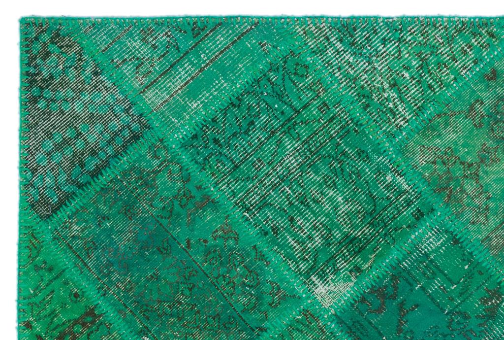 Apex Patchwork Halı Yeşil 22172 120 x 180 cm