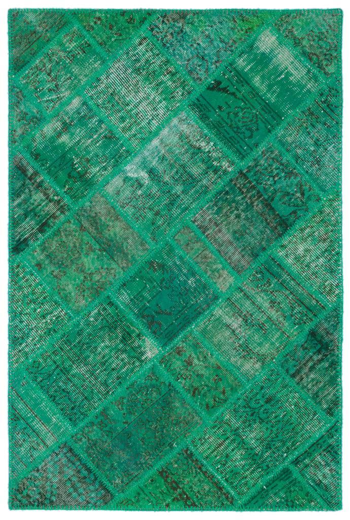 Apex Patchwork Halı Yeşil 22172 120 x 180 cm