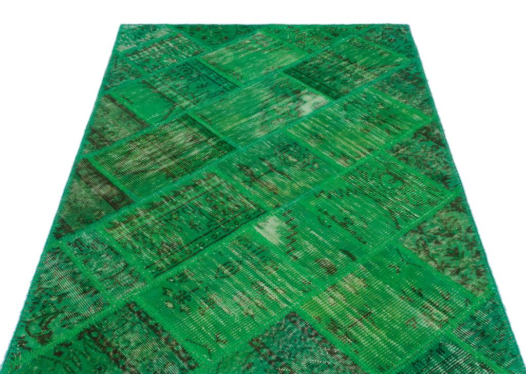 Apex Patchwork Halı Yeşil 24897 120 x 180 cm