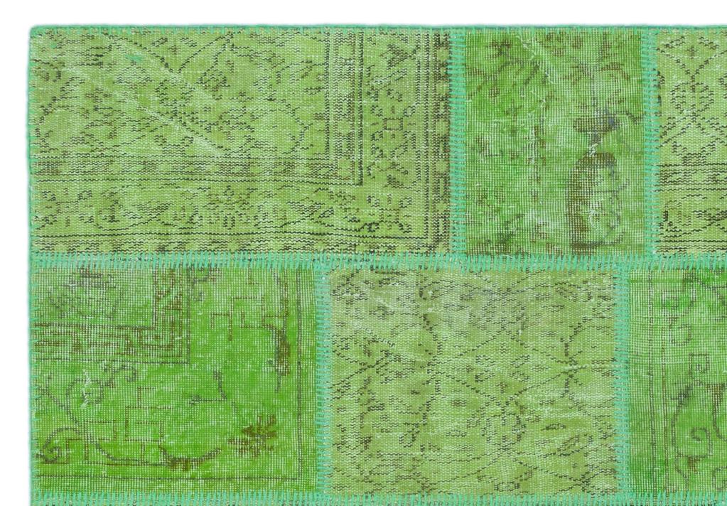 Apex Patchwork Halı Yeşil 24948 160 x 230 cm