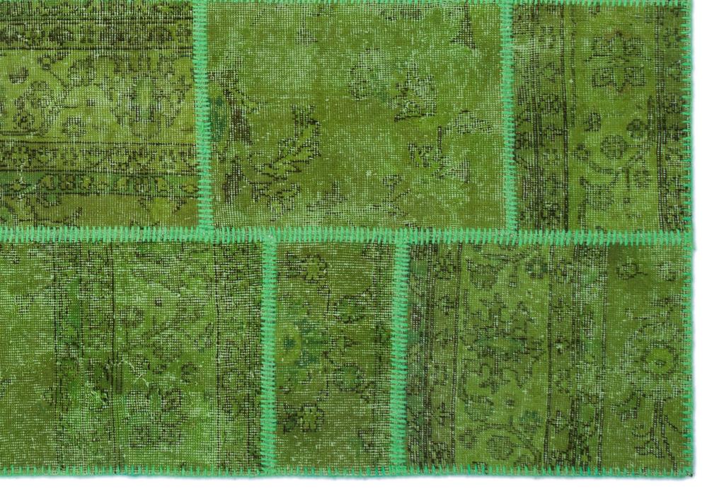 Apex Patchwork Halı Yeşil 24949 160 x 230 cm